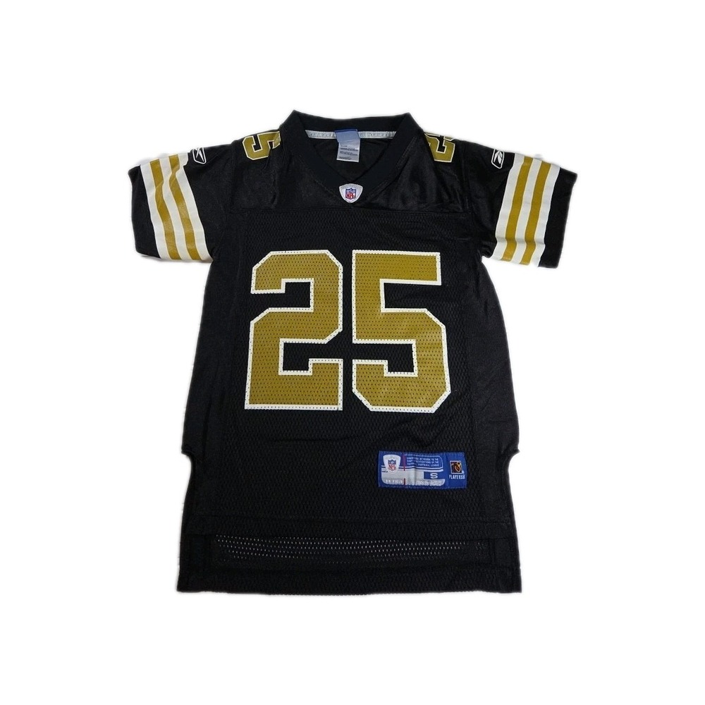 Reggie Bush #25 New Orleans Saints NFL Vintage Reebok Jersey Youth SMALL 8